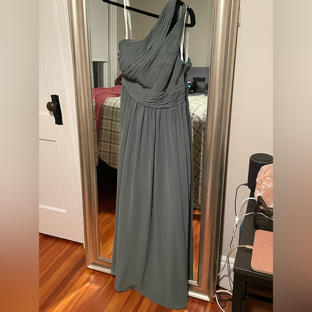 Bridesmaid Azazie Dress Eucalyptus
